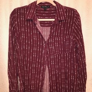 WOMENS BUTTON DOWN BLOUSE